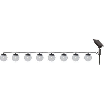 0080633 led solarni retez globe d 21m cerny 0