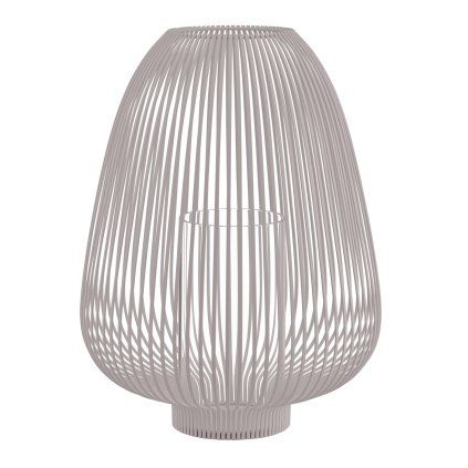 0099963 lucerna blomus lyva v45cm svetle seda
