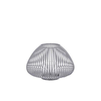 0099946 lucerna blomus lyva v17cm seda