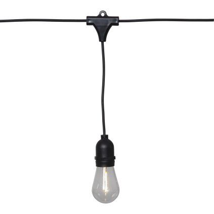 0071763 venkovni led retez string 10x led 36 m cerny 1