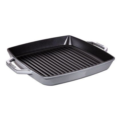 Grilovací pánev STAUB 33cm šedá
