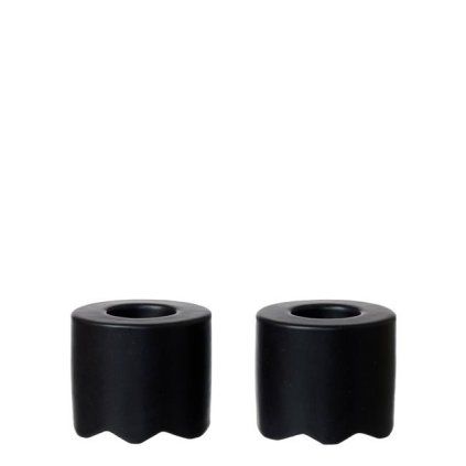 0086305 keramicky svicen wave set2ks cerny 1