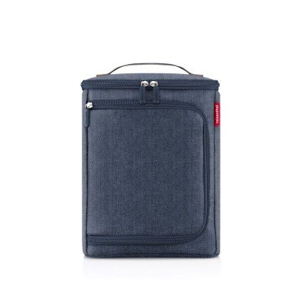 0097073 prakticky termobox reisenthel coolerbox herringbone dark blue