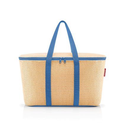 0097065 termobox reisenthel coolerbag raffia blue