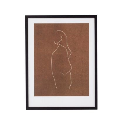 0055326 obraz v cernem drevenem ramu hadil 32x42 cm 7