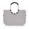0090620 modni taska reisenthel loopshopper l herringbone grey