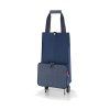 0076947 taska na koleckach foldabletrolley herringbone dark blue 3