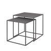 0045938 stolek fera set2ks kovove sedy