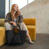 0099462 modni taska reisenthel loopshopper l frame glossy dots black