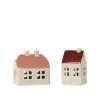 0103359 keramicke domecky broste bo 9x5cm set2ks hnede 0