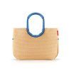 0097039 modni taska reisenthel loopshopper l frame raffia blue