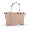 0066802 nakupni kosik carrybag frame twist coffee