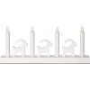 0093678 led adventni svicen bruse d43cm bily 0