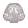 0099952 lucerna blomus lyva v26cm svetle seda