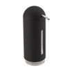 0028730 davkovac mydla penguin 19x6 cm cerny