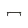 0085597 drevena lavice party d180cm cerna 1