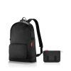 0021198 skladaci batoh mini maxi rucksack black
