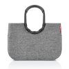 0056199 modni taska reisenthel loopshopper l frame twist silver