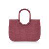 0103467 modni taska reisenthel loopshopper l twist maroon 2