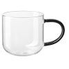 0078564 hrnek coppa glass 04 l cerny 2