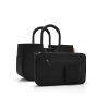 0099588 modni taska reisenthel loopshopper m frame blackblack