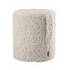 0104799 pouf blomus teddy v40cm kremovy