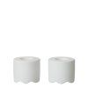 0086269 keramicky svicen wave set2ks bily 2