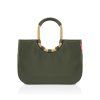 0107813 modni taska reisenthel loopshopper l forest gold 5