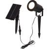 LED solární reflektor POWERSPOT V.10cm černý