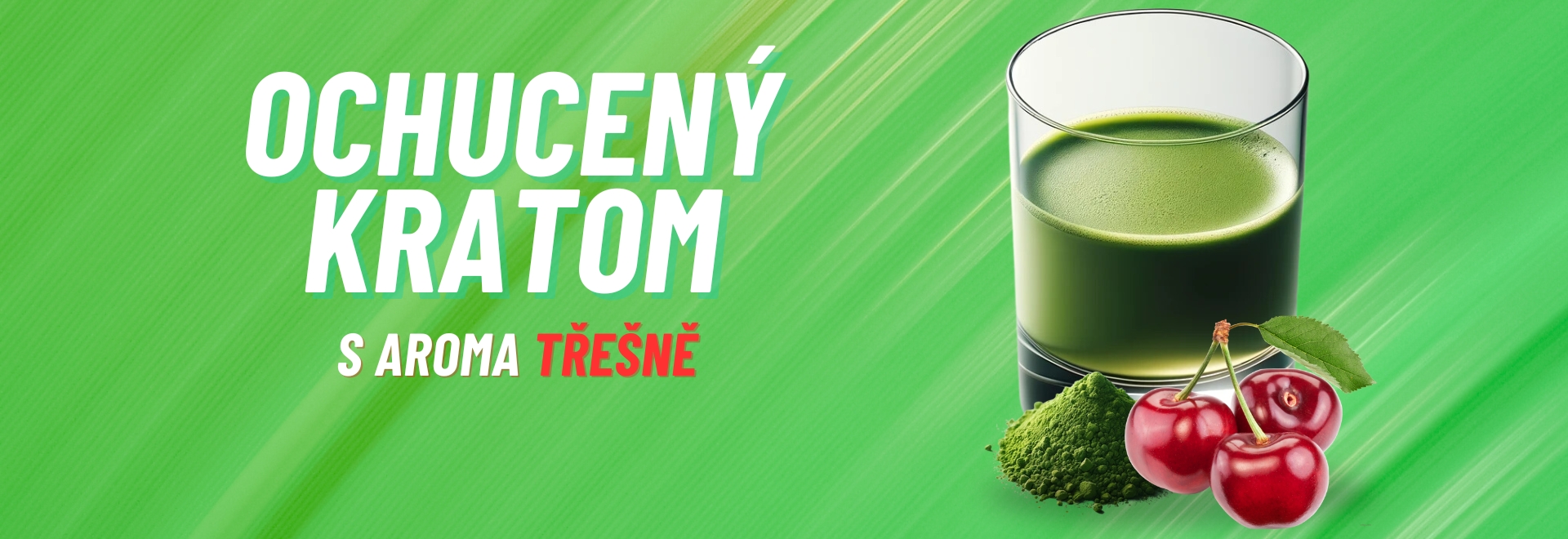 Ovocný kratom s příchutí třešně