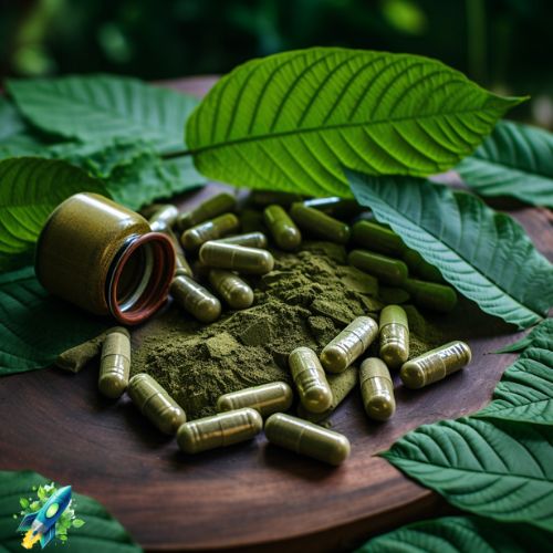 Kratom kapsle