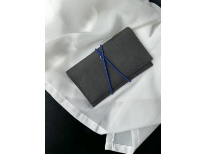 Papírová tabatěrka // black matte ~ king blue