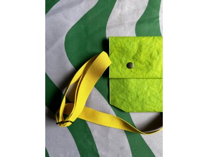 Papírová crossbody // limetka ~ sun
