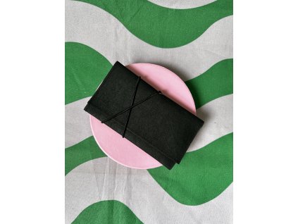 Papírová peněženka // black matte X