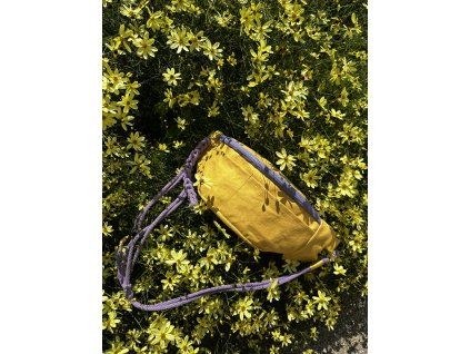 Papírová ledvinka s lanem // sun + lila