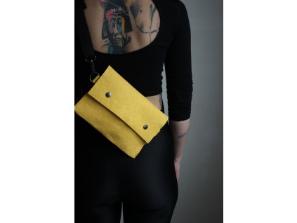 Papírová crossbody // sunny