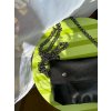 Papírová crossbody // shiny black ~ chain