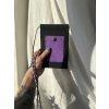 Papírová kapsička // matte black ~ violet