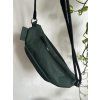 Papírová ledvinka s lanem // dark green + black