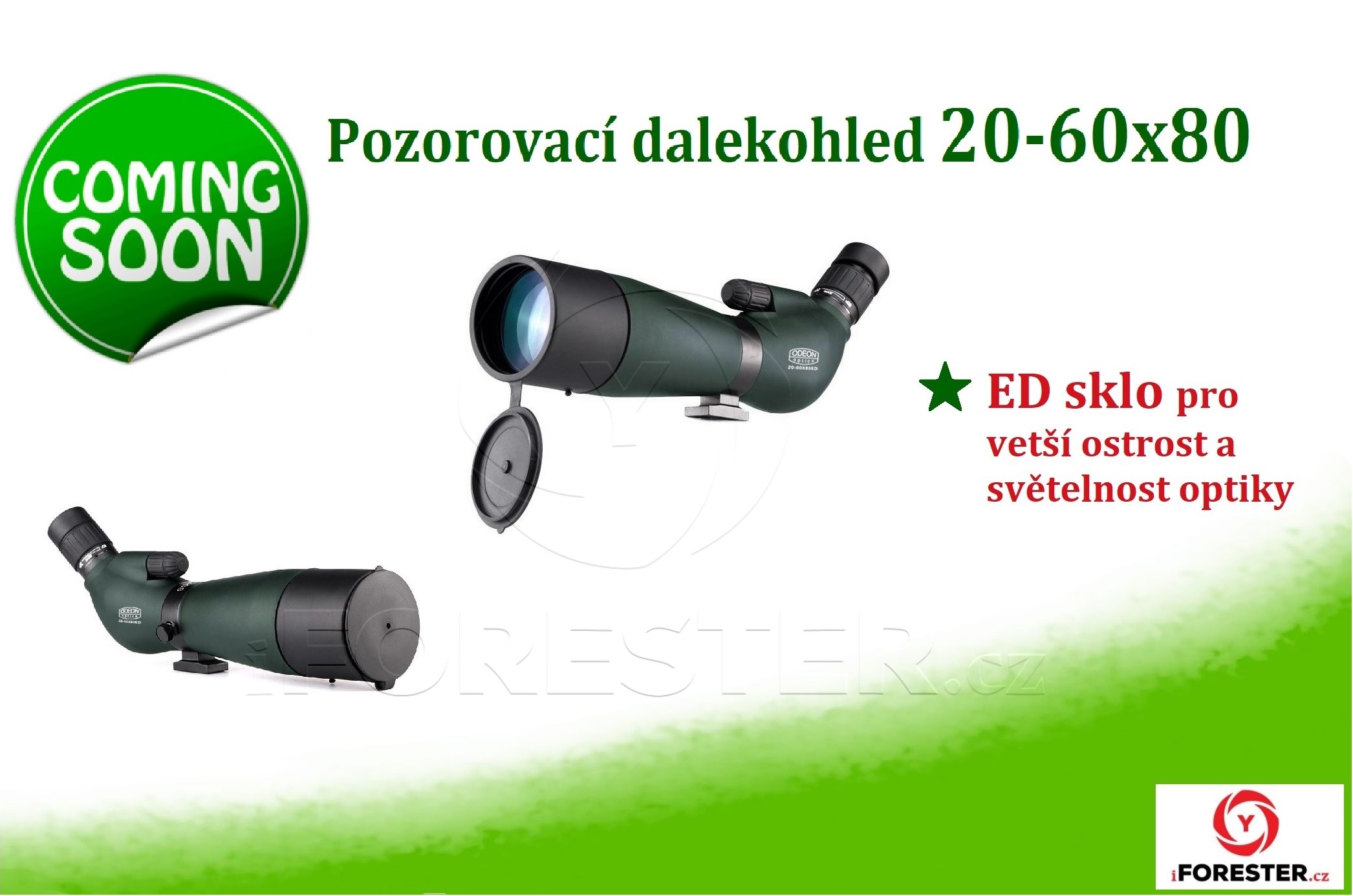pozorovací dalekohled 20-60x80
