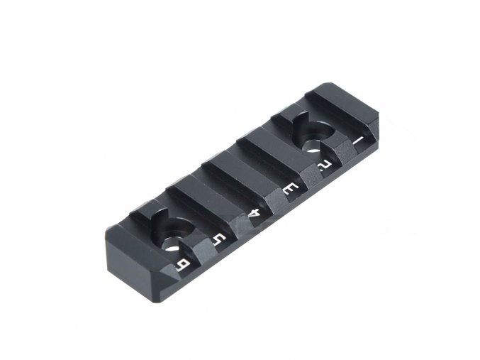 RIS Lišta 6 slotů pro M-lok / KeyMod