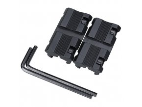 Weaver / Picatinny přechodová lišta z rybiny 11 mm