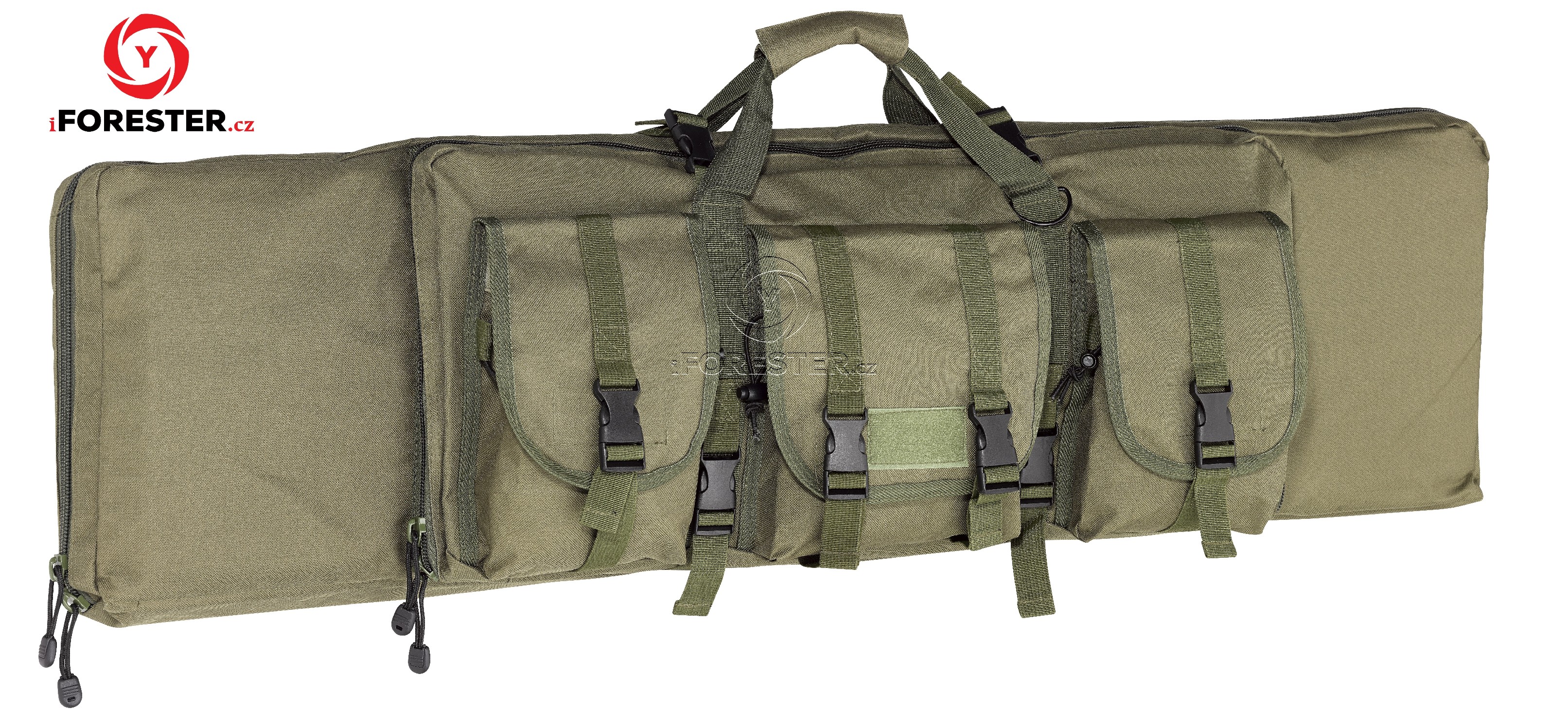 Pouzdro Tactical na dlouhou zbraň ODEON - 107x30 cm (zelená, černá) Barva: Zelená