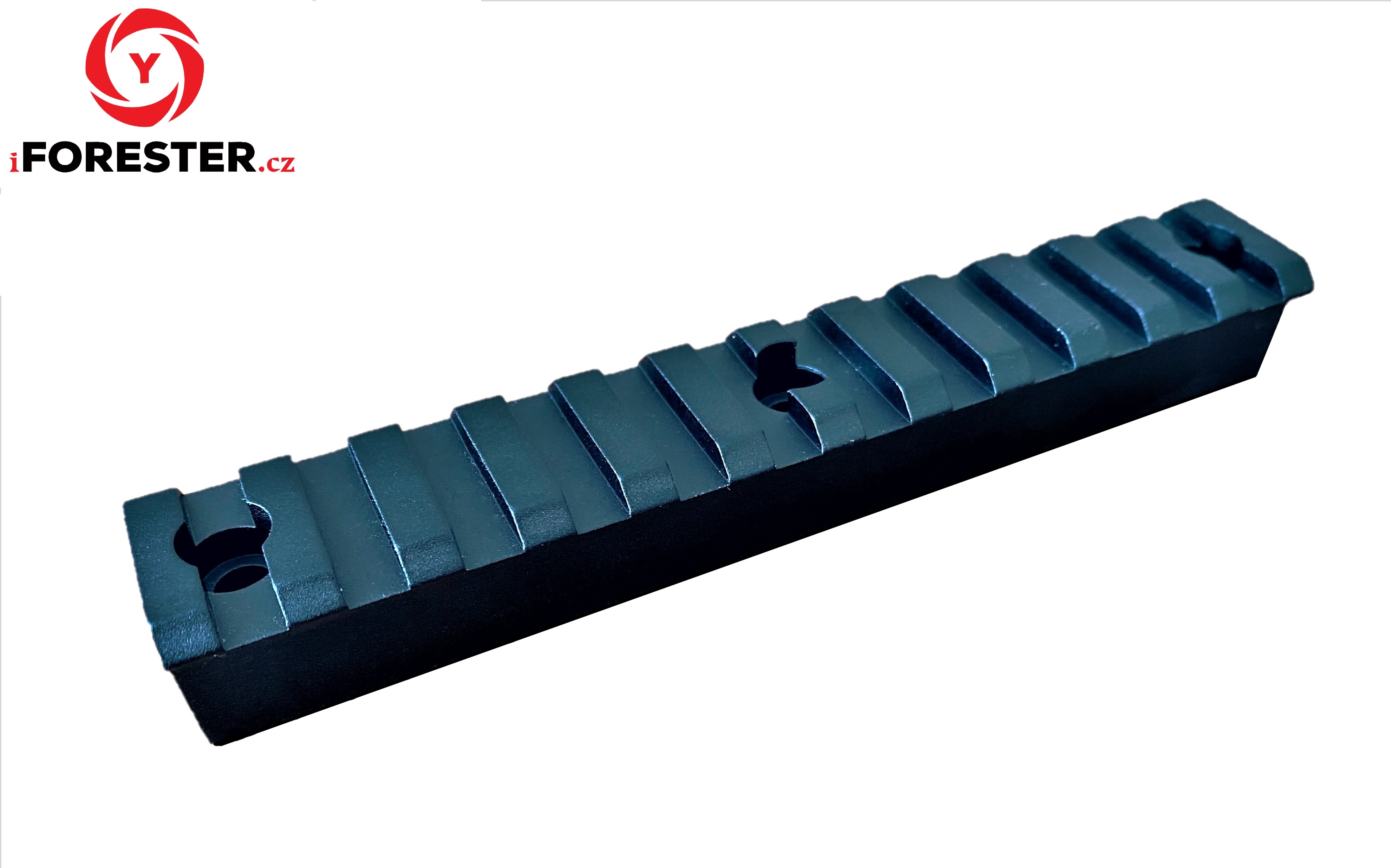 Zvýšená picatinny lišta 12 slotů - 125 mm
