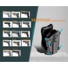 Univerzální pistolové pouzdro MEGA-FIT - GLOCK / BERETTA / SIG SAUER / TAURUS , atd .... Cytac® VERZE PRO PRAVÁKA I LEVÁKA - BARVA ČERNÁ