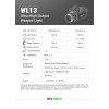 TAKTICKÁ SVÍTILNA NA ZBRAŇ NEXTORCH WL13 - 1300 LUMENŮ