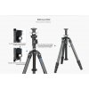 Leofoto GC-364C Ozubený středový sloupek pro stativ 75mm s odnímatelnou základní deskou