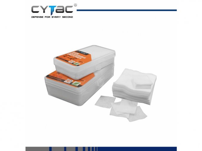 Bavlnené čistiace handričky Cytac® - varinty: .22-.270/.270-.35/.38-.45/16-12GA