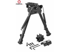 DVOJNOŽKA (bipod, typ Harris) ODEON 20CM - 29CM (7,9'' - 11,4'') -s adaptérmi