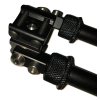 DVOJNOŽKA (Bipod) Gear 4,75 "-9,0" - nastavitelná výška (Varianta Bipod upínatelný pomocí dvou šroubů (bez páky) - barva černá)